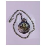 Watch-it Train Pocket Watch w/ Chain