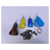 Wire Wrapped Pendant & Findings