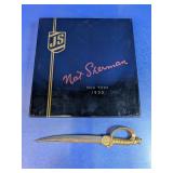 Nat Sherman Box With Small Sword