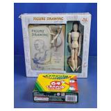 Mud Puddle Figure Drawing & Crayola Crayons