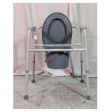 Guardian Adjustable Commode Chair with Bucket