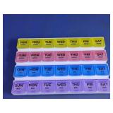 7-Day 4-Times-Daily Pill Organizer Box