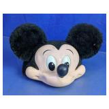 Vintage Disney Mickey Mouse Plush Mask Hat