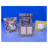 Assorted Decorative Photo Frames Lot