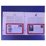 US Health Research & George Eastman Postal Sheets