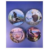 Decorative Wildlife Collector Plates Lot