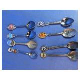 Vintage Collectible Souvenir Spoons Lot