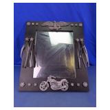 Motorcycle Themed Picture Frame