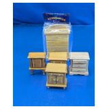 Wood Miniature Furniture Lot