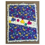 Dinosaur Baby Quilt Blanket