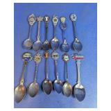 Vintage Souvenir Collector Spoons Lot