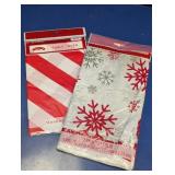 Holiday Time Christmas Table Covers Lot