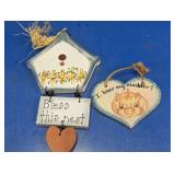 Vintage Country Wood Wall Plaques
