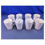 White Ceramic Mug Set