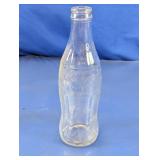 Coca-Cola Embossed Glass Bottle