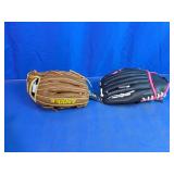 Baseball Gloves Wilson A500 LE & Rawlings
