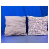 Decorative Throw Pillows Pair
