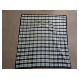 Plaid Stadium Throw Blanket
