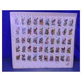 USPS State Birds & Flowers Stamp Sheet of 50