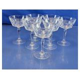 Crystal Champagne Coupe Glasses