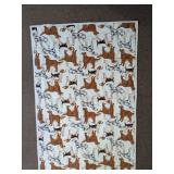 Dog Print Throw Blanket