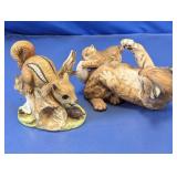 Ceramic Animal Figurine Lot