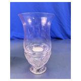 Glass Hurricane Candle Holder
