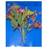 Assorted Artificial Autumn Floral Stems