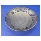 Decorative Pierced Metal Bowl