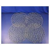 Woven Round Placemats Lot