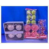 Assorted Christmas Ornament Lot