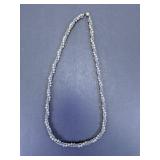 Twisted Faux Pearl and Seed Bead Rope Necklace