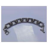 Unique Beautiful Vintage Silver Bracelet