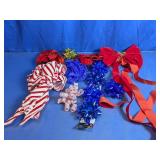 Assorted Holiday Gift & Wreath Bows Lot