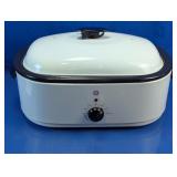 GE Roaster Oven 18 Qt White