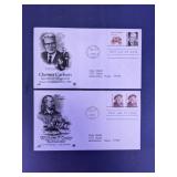 Great Americans First Day Issue Envelopes