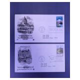 Vintage US Statehood First Day of Issue Envelopes