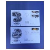 1988 Classic Cars First Day of Issue Covers