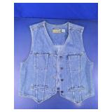 Liz Claiborne Denim Vest Size Large