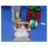 Assorted Christmas Tabletop Decorations