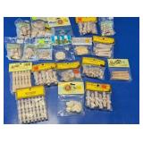 Wood Craft Parts & Turned Spindles Lot