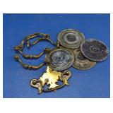 Vintage Brass Hardware & Drawer Pull Lot