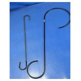 Black Metal Extension Garden S-Hooks