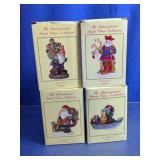 International Santa Claus Collection Figurines Lot