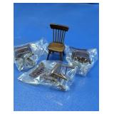 Miniature Wooden Chair Assortment