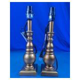 Turned Wood Table Lamp Bases