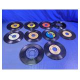Vintage 45 RPM Record Singles Lot