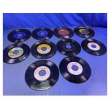 Vintage 45 RPM Record Assortment Lot