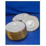 Lenox Eternal Cream Saucer Plates & Case Lot