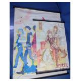 Noragami & Anime Fabric Wall Scrolls Lot